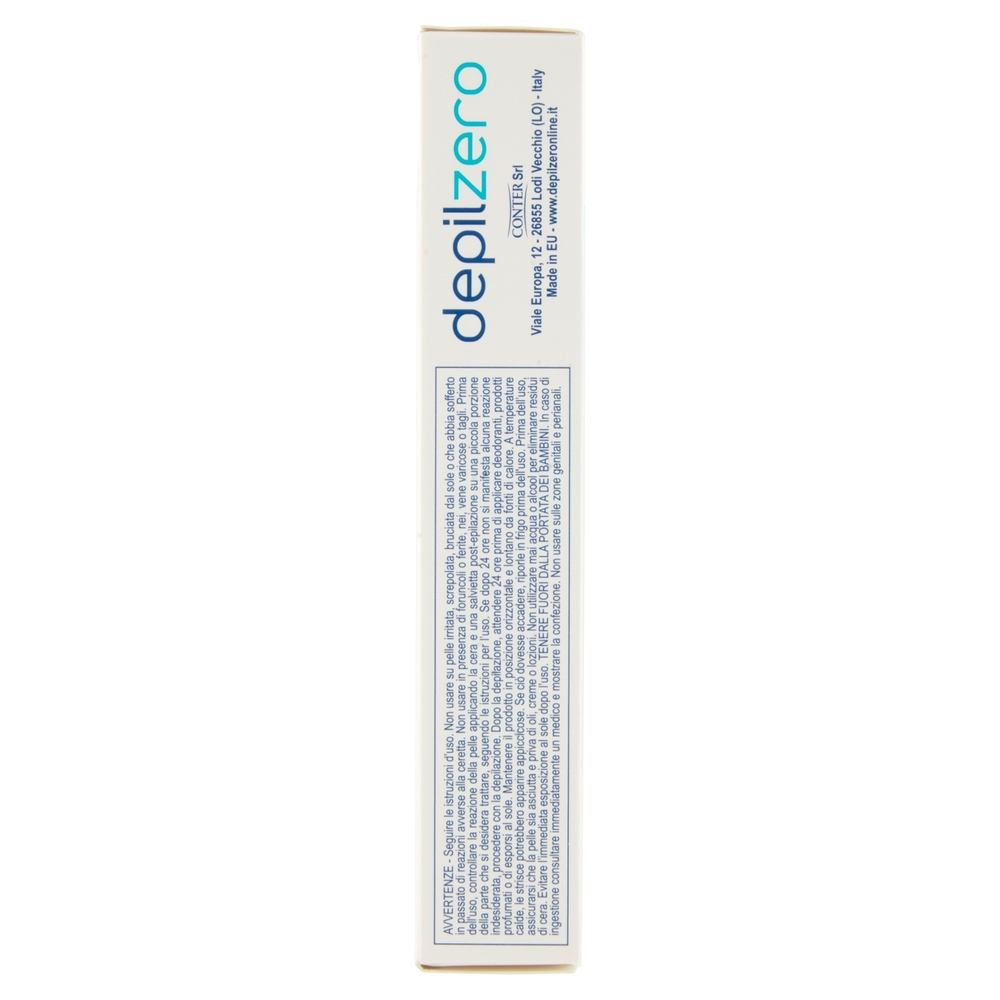 depilzero strisce depilatorie Viso 20 Strisce + 4 Salviettine